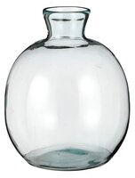 Silena vaas recycled glas h26,5 d23,5cm.