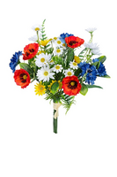 Veldbloem bundel h38cm multi