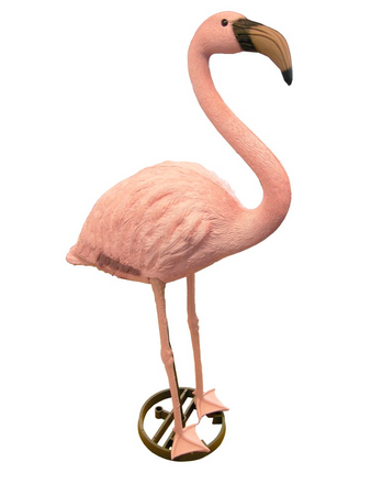 Vijverdecoratie flamingo - afbeelding 1