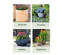 Buitenpotten van Mega Collections