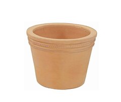 Pot terra d 30 cm.