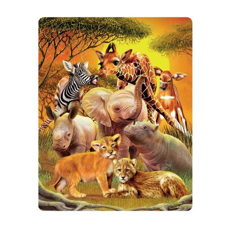 3d ansichtkaart  kissing cousins