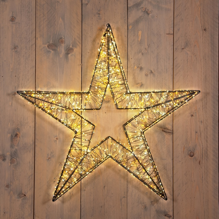 3d ster metaal 1440l 76x8cm luxery