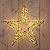 3d ster metaal 1440l 76x8cm luxery