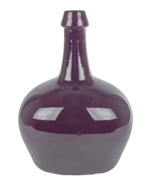 3r kruik l glossy glas h38cm paars