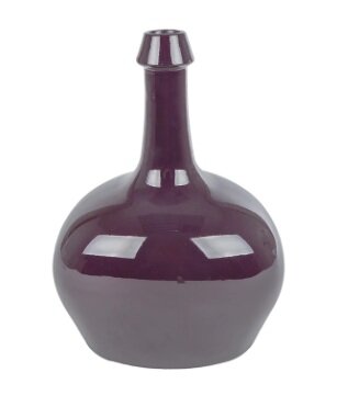 3r kruik s glossy glas h26cm paars