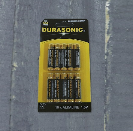 Aaa alkaline batterij 10 stuks