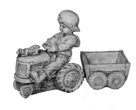 Aanhanger klein l20b11h11cm