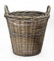 Aardappelmand d45h40cm antiek grijs