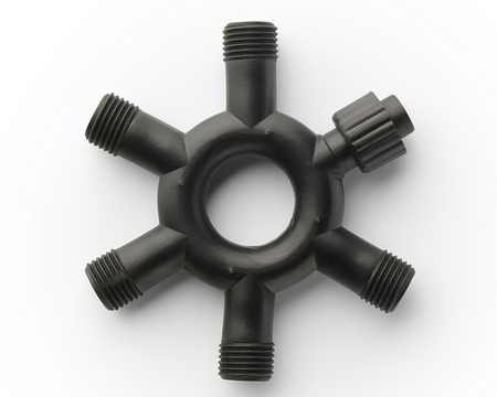 Accessoires buiten d10cm zwart