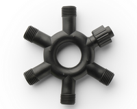 Accessoires buiten d10cm zwart