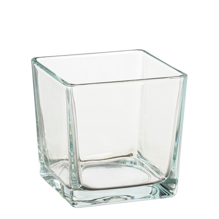 Accubak lotty l12b12h12cm transparant