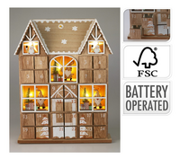 ADVENTSKALENDER HUIS LED