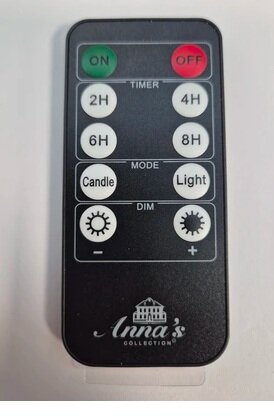 Afstandbediening voor led kaarsen