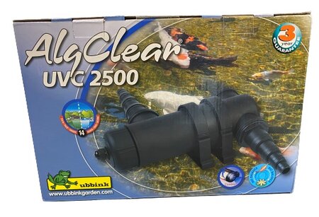 Algclear uvc apparaat 2500 / 5w - afbeelding 1