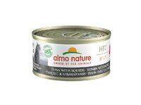 Almo nat cl tonijn/inktvis 70g