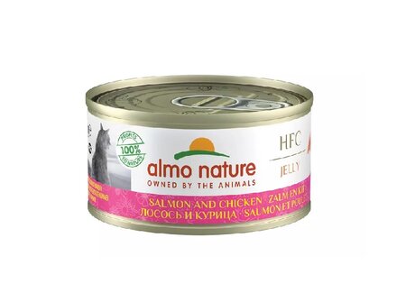 Almo nat cl zalm/kip 70g