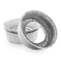 Aluminium wegwerp kom (set)