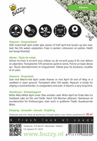 Alyssum sneeuwkleed wit 0.5gram - afbeelding 2