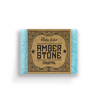 Amber blokje crystal