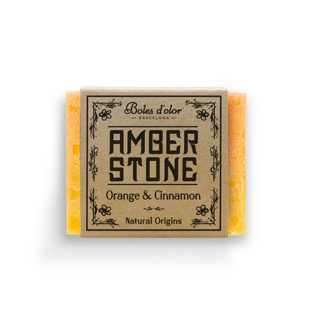 Amber blokje orange and cinnamon