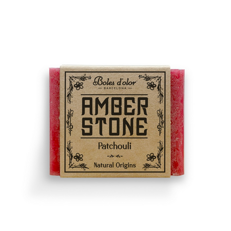 Amber blokje patchouli