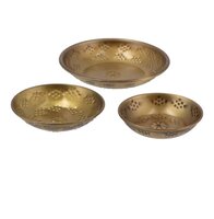 AMBER SCHAAL GOLD MIDDEL