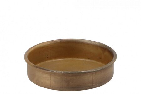 Amber schaal goud 7x1,7cm - afbeelding 1