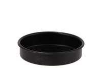 Amber schaal zwart 7x1,7cm
