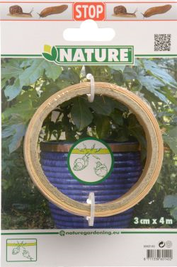 Anti-slakken kopertape 4 meter - afbeelding 1