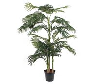 Areca palm in pot d130h240cm groen (Zijde-plant)