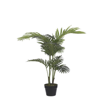 Areca palm in pot d70h100cm groen (Zijde-plant)