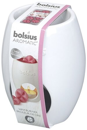 Aromatic geurbrander ovl d9.2cm wit