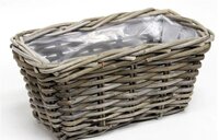 Bak l50b25h15cm antiek grijs mt3