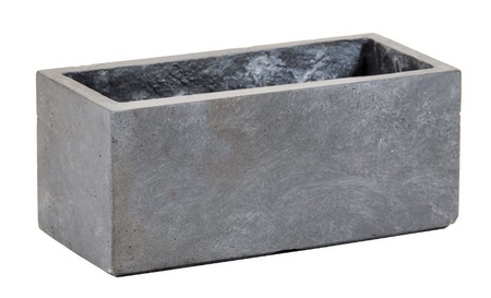 Balkonbak cf l40b17.2h17.2cm grijs - afbeelding 1