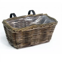 Balkonmand l30b18h16cm grijs