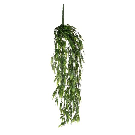 Bamboe hang l80cm groen (Zijde-plant)