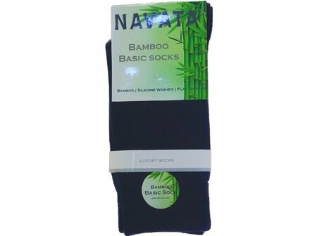 Bamboo sok basic navy 43-46