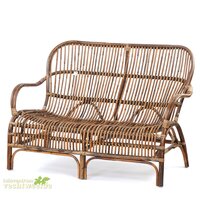 Bank Spider bruin 130x80H86cm