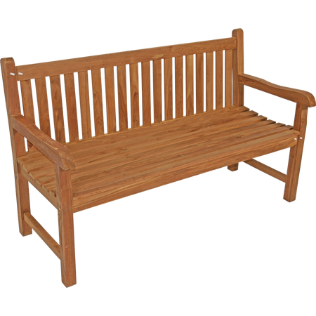 Bank teak 150 cm.