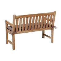 Bankkussen l50b48cm panama taupe - afbeelding 2