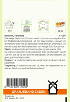 Basilicum fijn 1.5g - afbeelding 2
