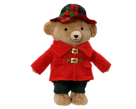 Beer polyester l26b13h40cm rood