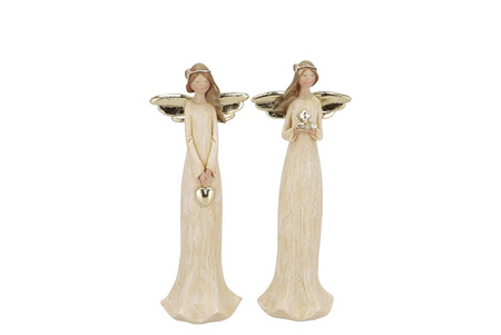 BELLY COZY SAND XMAS ANGEL 8X6X21CM