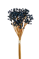 Bessen bundel h28cm blauw