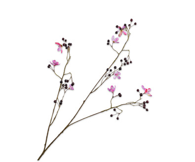 Bessentak l92cm paars/roze