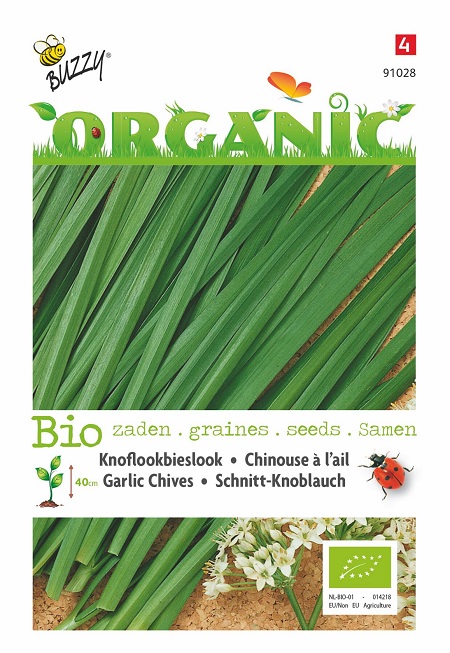 Bieslook knoflook (bio) - afbeelding 1