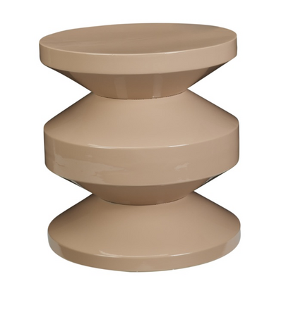 BIJZETTAFEL 31X33CM ZAND KLEUR