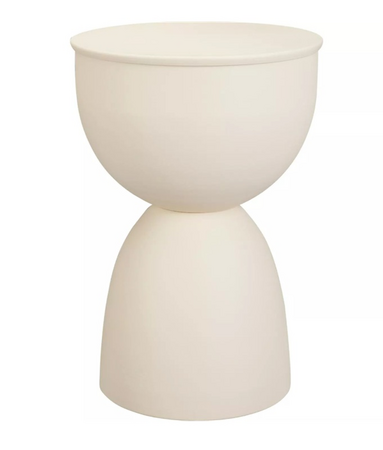 BIJZETTAFEL 31X45CM CREAM MAT