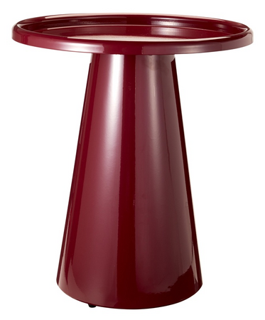 BIJZETTAFEL BURGUNDY 485MM